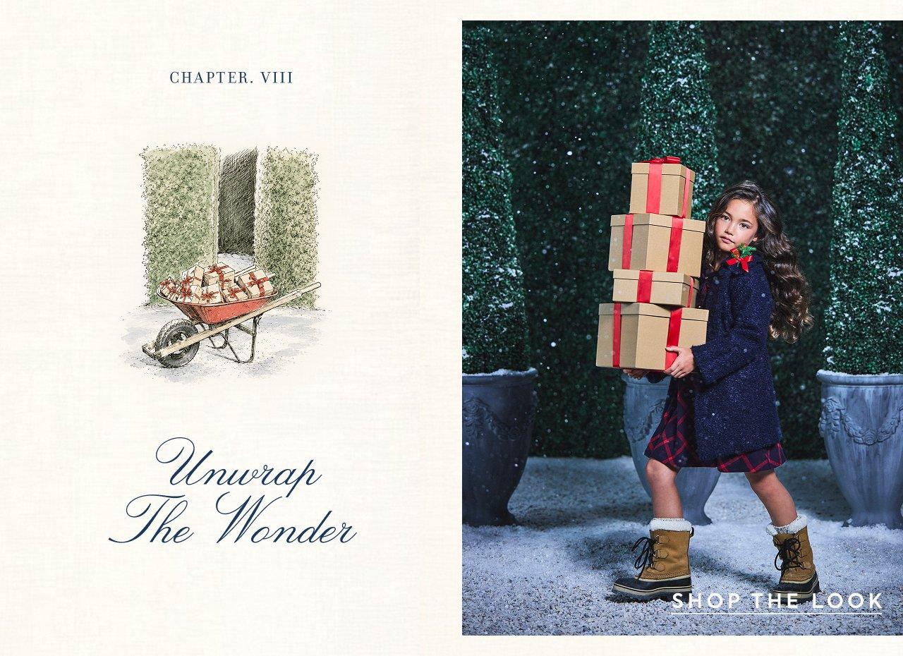 Unwrap the Wonder. Shop the Look.